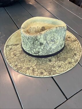Burned Teardrop Rancher Hat